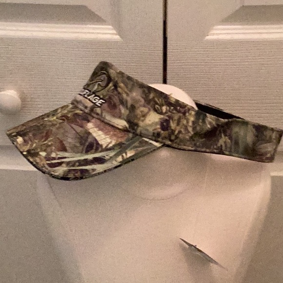 🎣NWT FUN Fishouflage Fishing Camo Visor Must Have For Every Fisherman or Women🎣 - Picture 5 of 8